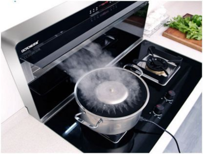 頂吸油煙機、側吸油煙機、集成灶的分析比較